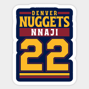 Denver Nuggets Nnaji 22 Limited Edition Sticker